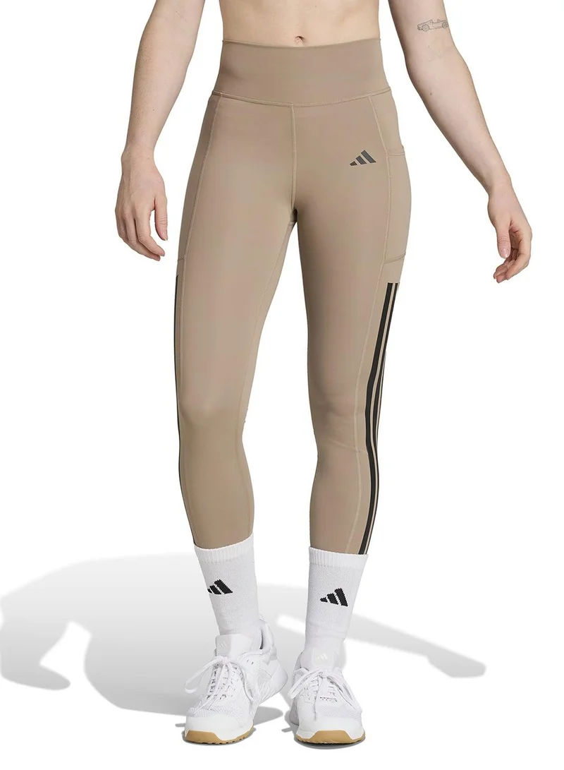 Adidas Opt 3S 1/1 Brown Tights (1/1) Tights For Women