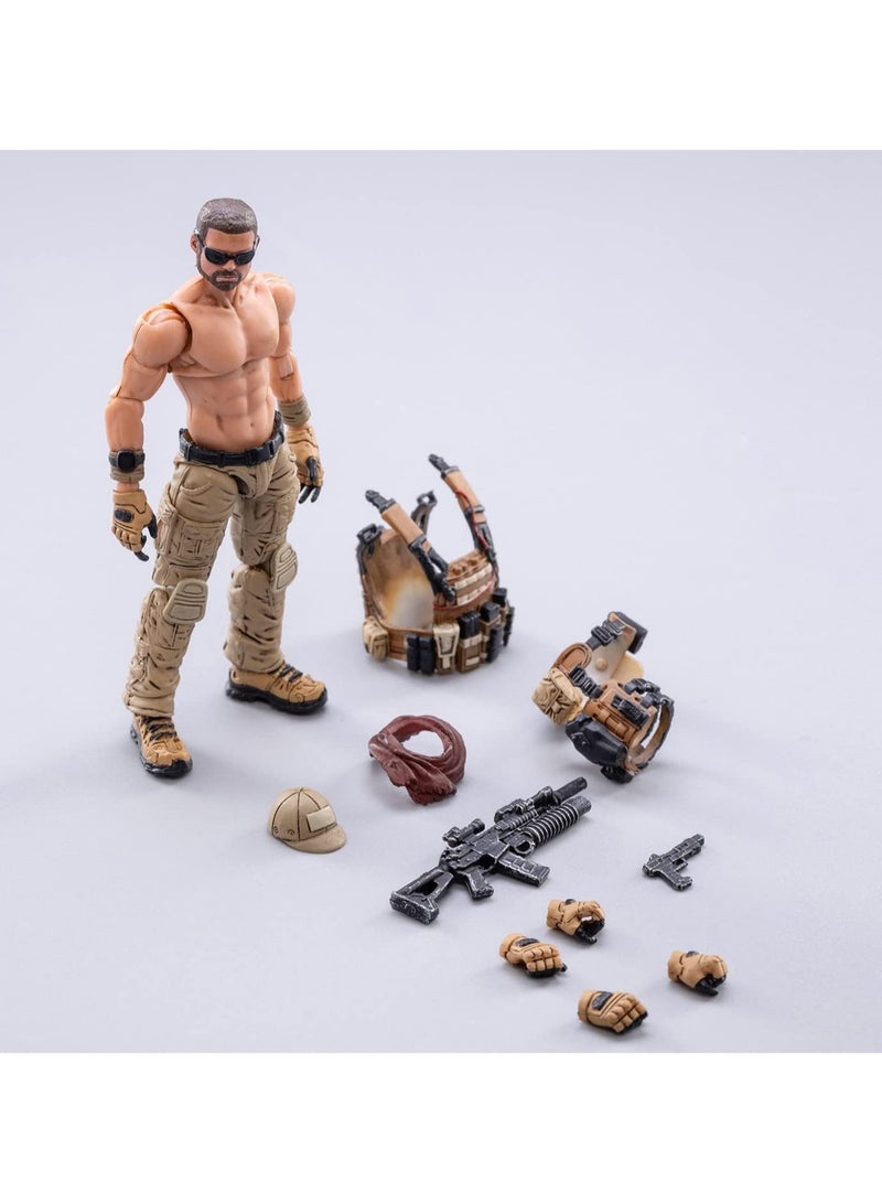 1/18 Action Figures Mercenary Johnny Series Solider Military Model Toy Suitable For Gift Collection