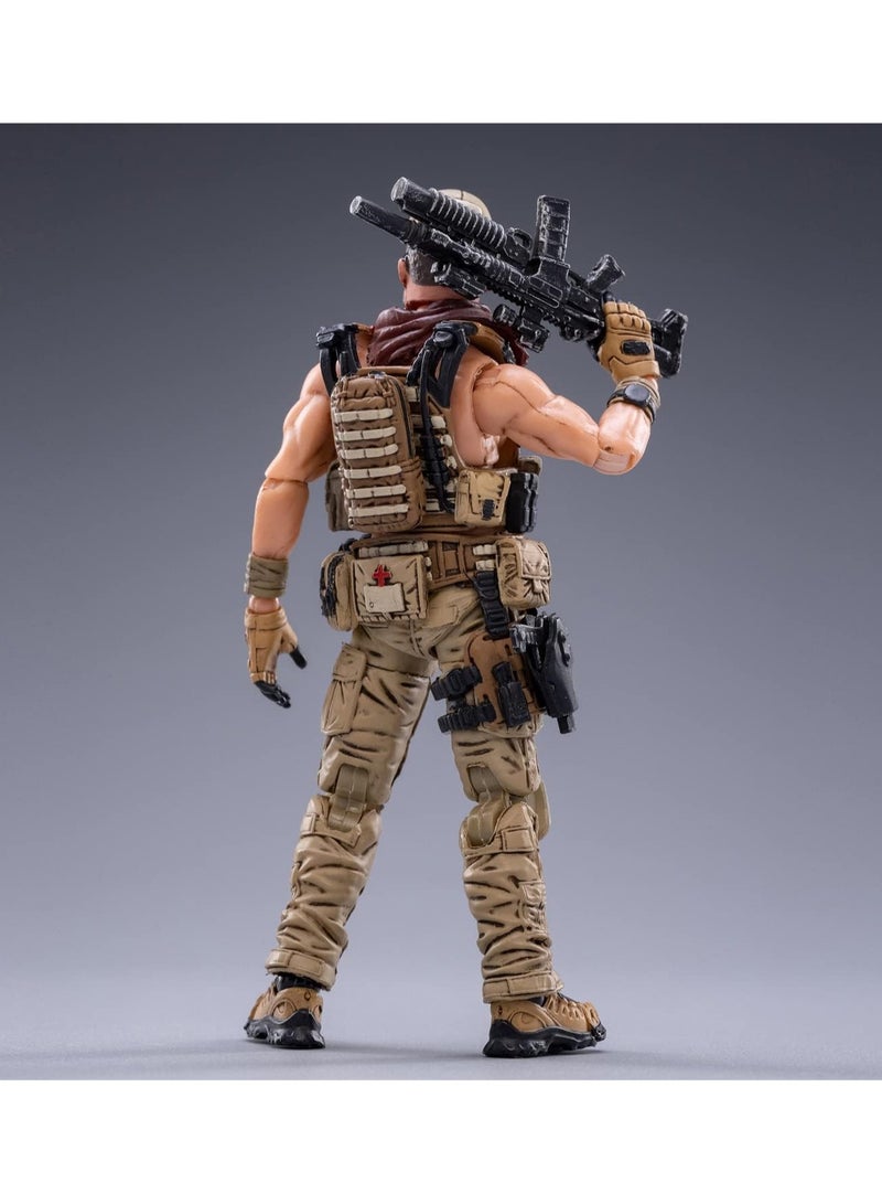 1/18 Action Figures Mercenary Johnny Series Solider Military Model Toy Suitable For Gift Collection