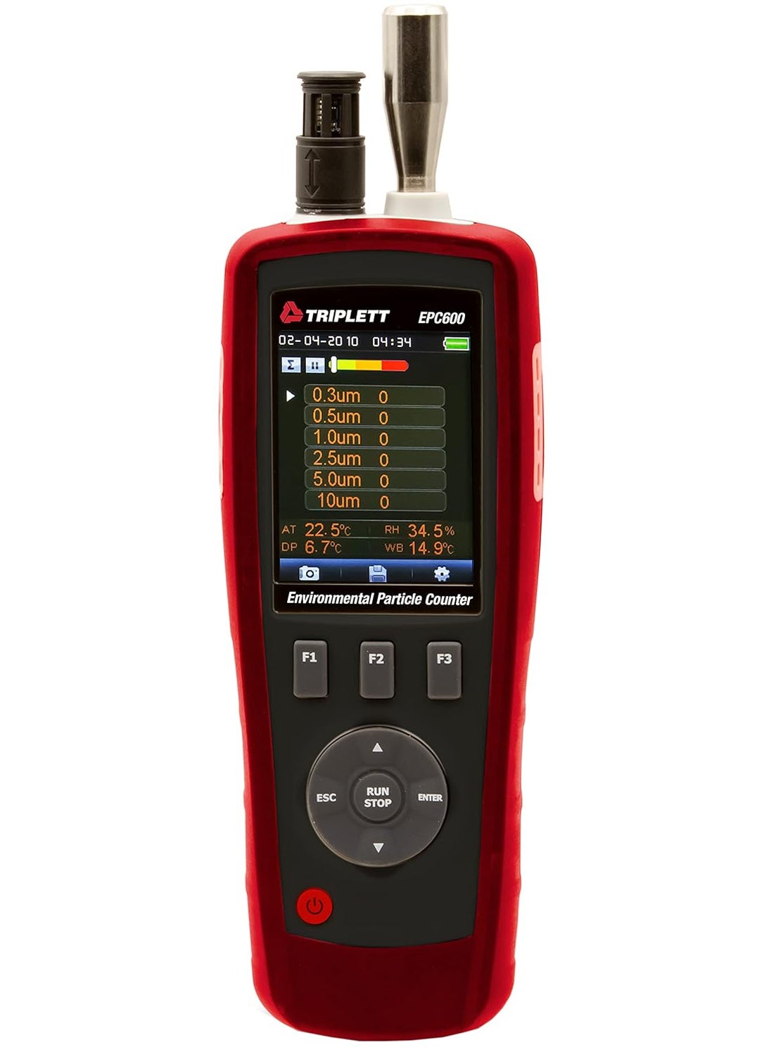 Triplett EPC600 Handheld Environmental Particle Counter and Air Quality Monitor