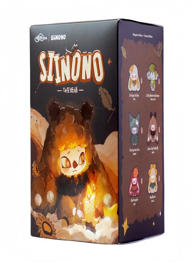 MINISO Siinono Whispers of TA Series - Vinyl Plush Figure Toys Blind Box Ornament - 6.7in Collection Cute Desk Decor Surprise Box, Random Design Action Home Decorations Birthday Gifts, Single Box - Image 1