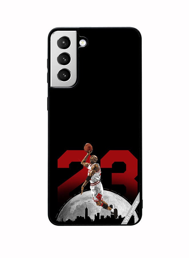 VR CREATIVE Protective Case Cover For Samsung Galaxy S22 Plus 5G Lebron 23 Over The City Design Multicolour - Image 1