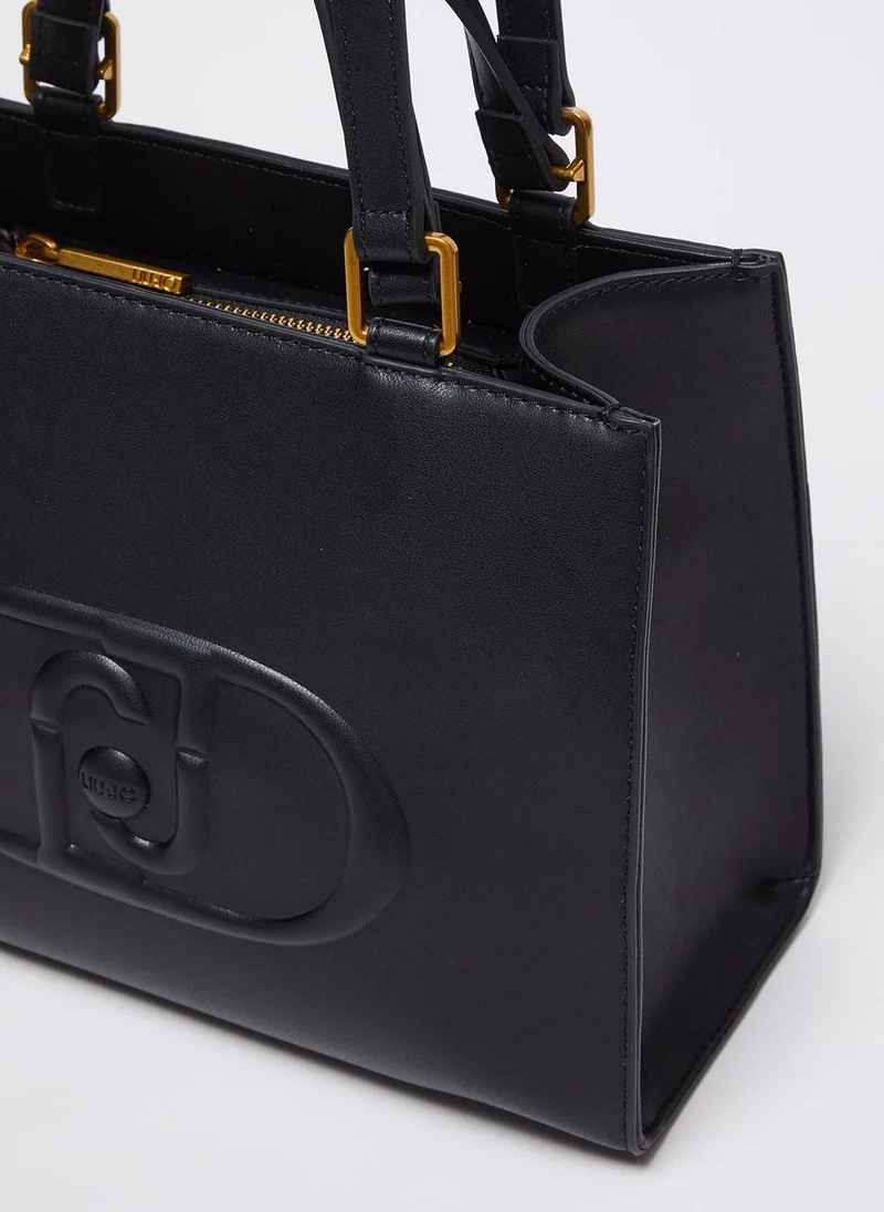 Liu Jo Black handbag with logo