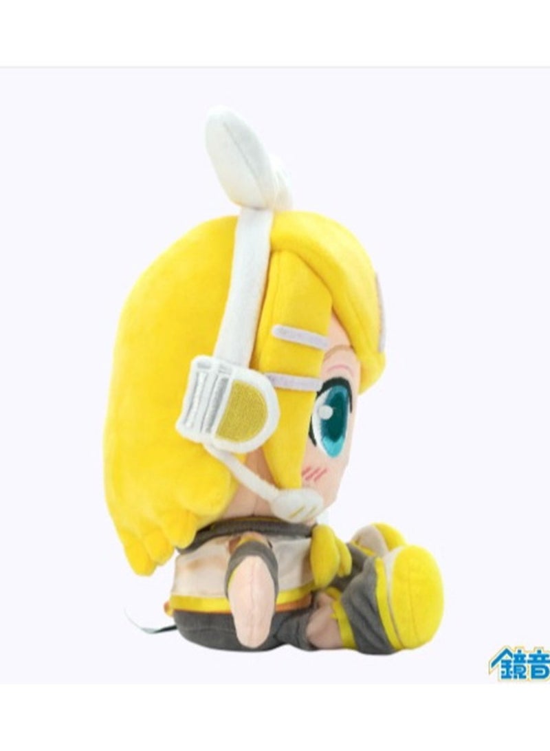 عام الجديد Kagamine لين هاتسوني ميكو ، مرآة الجوزاء المرأة أفخم لعبة دمية ، ومناسبة لتقديم الهدايا للجماهير والأصدقاء ، والسبب الديكور المنزلي (25CM) - Image 2