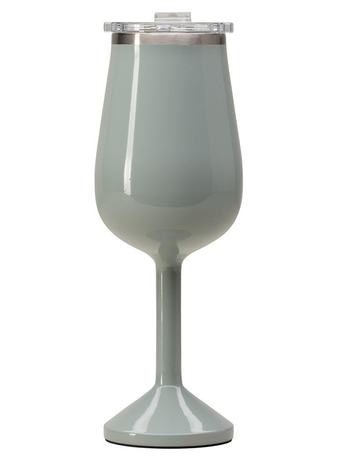 ORCA Vino 15oz | Temperature Insulated Mug, Vacuum Sealed Stainless Steel Wine Glass with Lid, Cup Keeps Drinks Ice Cold or Hot - Sage - Image 2