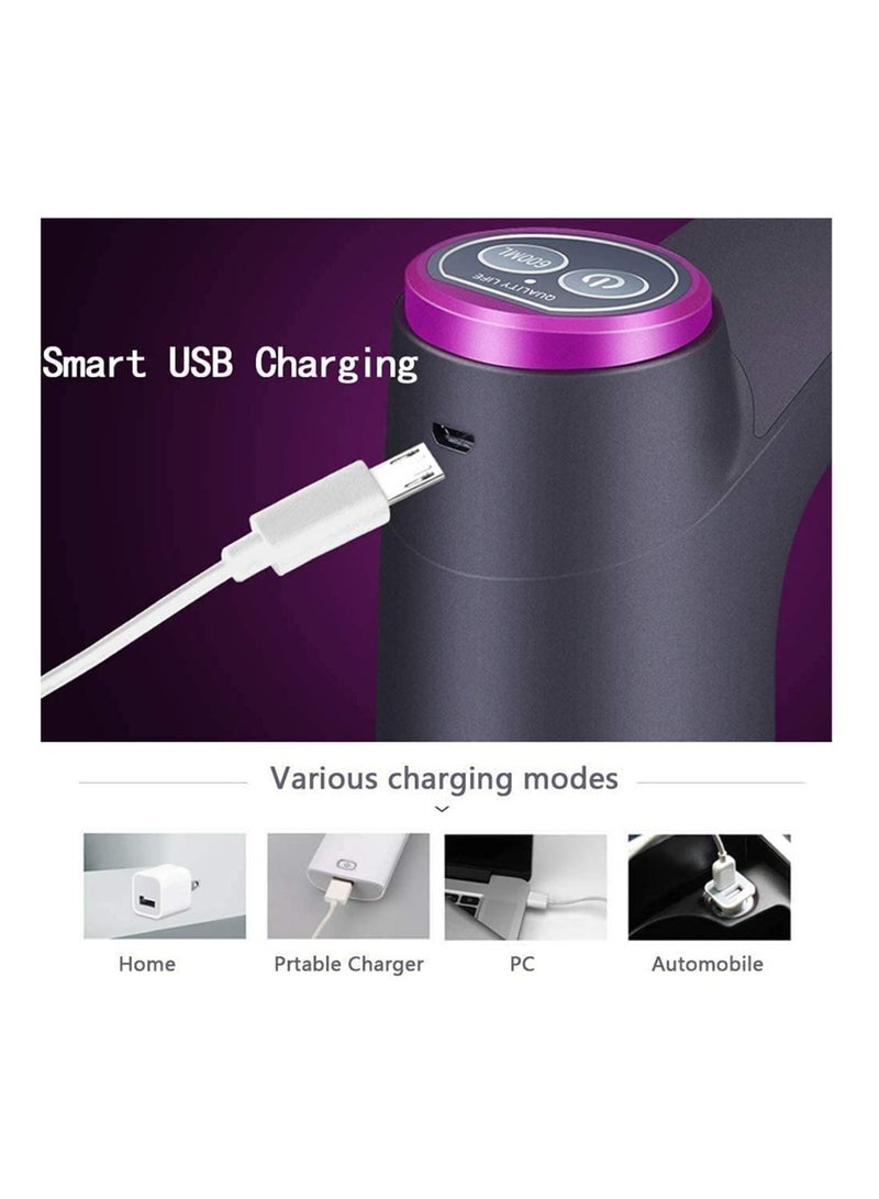Automatic Rechargeable Wireless Water Dispenser Pump for 5 Gallon Bottles Portable Electric Drinking Water Pump