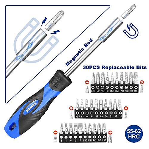 SORAKO 51-Piece Screwdriver Set, Multi-Purpose Magnetic Screwdriver Set with Case, Precision Screwdrivers tool Kit for Home Repair/Improvement/Craft/Men Gift - Image 4