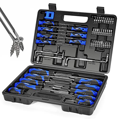 SORAKO 51-Piece Screwdriver Set, Multi-Purpose Magnetic Screwdriver Set with Case, Precision Screwdrivers tool Kit for Home Repair/Improvement/Craft/Men Gift - Image 1