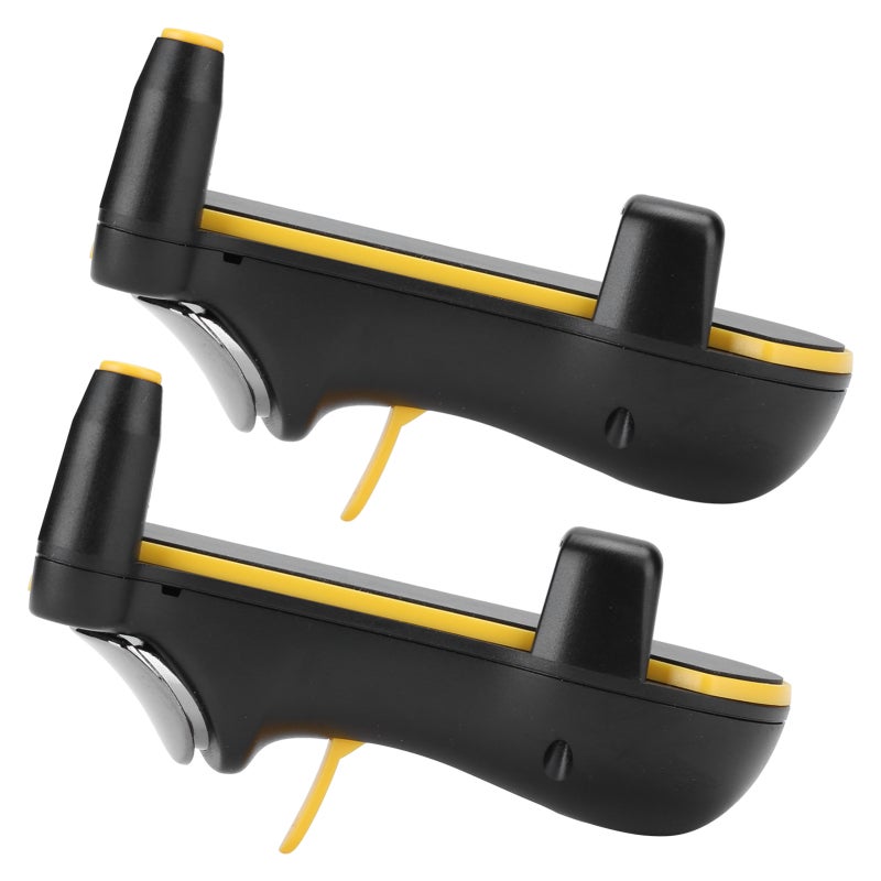 Tablet PC Gamepad Yellow: 4 Fingers Operation, Left Button Continuous Shooting Frequency Conversion Second Switching, Full Protection - Stable Fixed Operation Light Indicator Game Equipment for Androi - Image 1