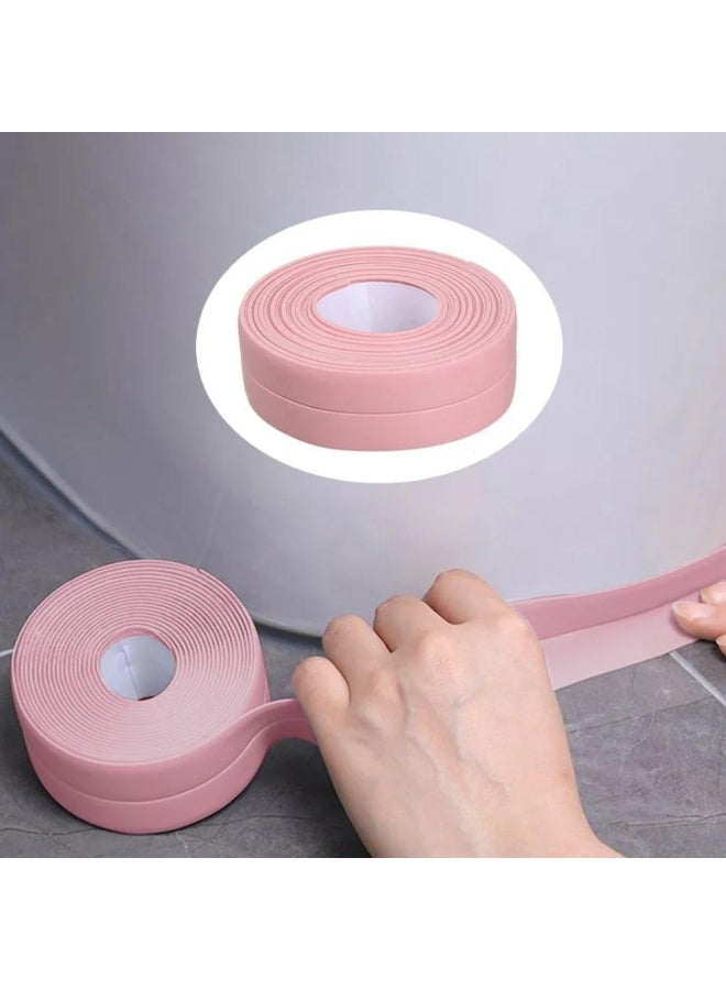 3.2m PVC Waterproof Sealing Tape for Bathroom Sink Shower Bathtub and Toilet Self Adhesive Wall Sticker  - Image 3