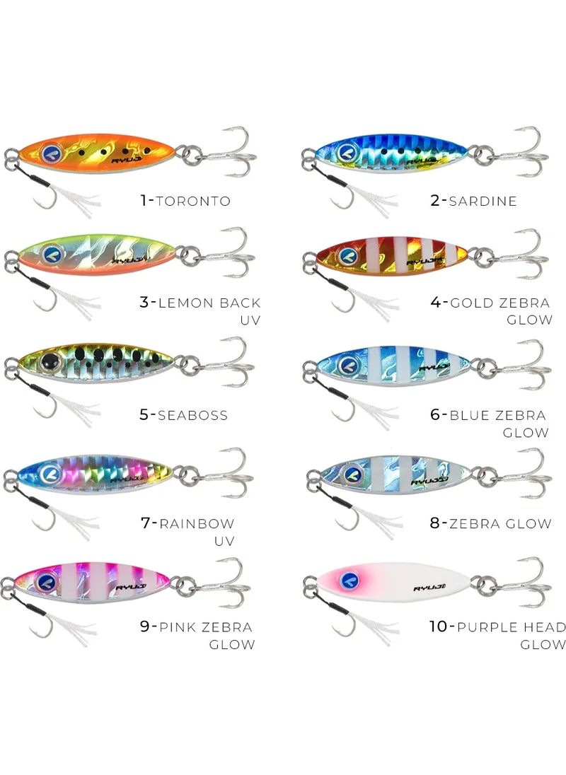 Ryuji Zuby 2.5 cm 3 gr Jig Bait