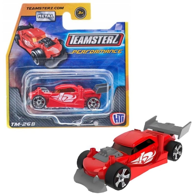 Teamsterz - Performance Metal 3 Inch Red Performance Car - TM-26B - 1416228
