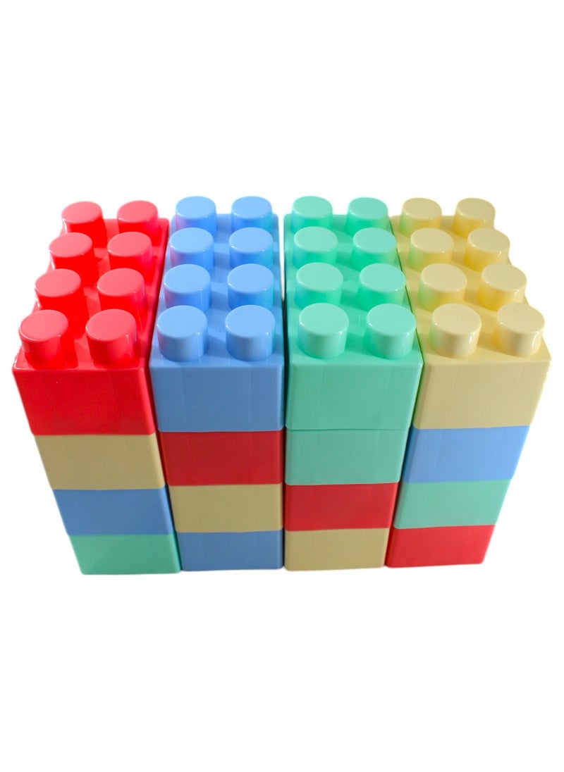 Toy Box - Large Bricks  Building Blocks 16pcs Learning Educational Toy for kids - Image 1