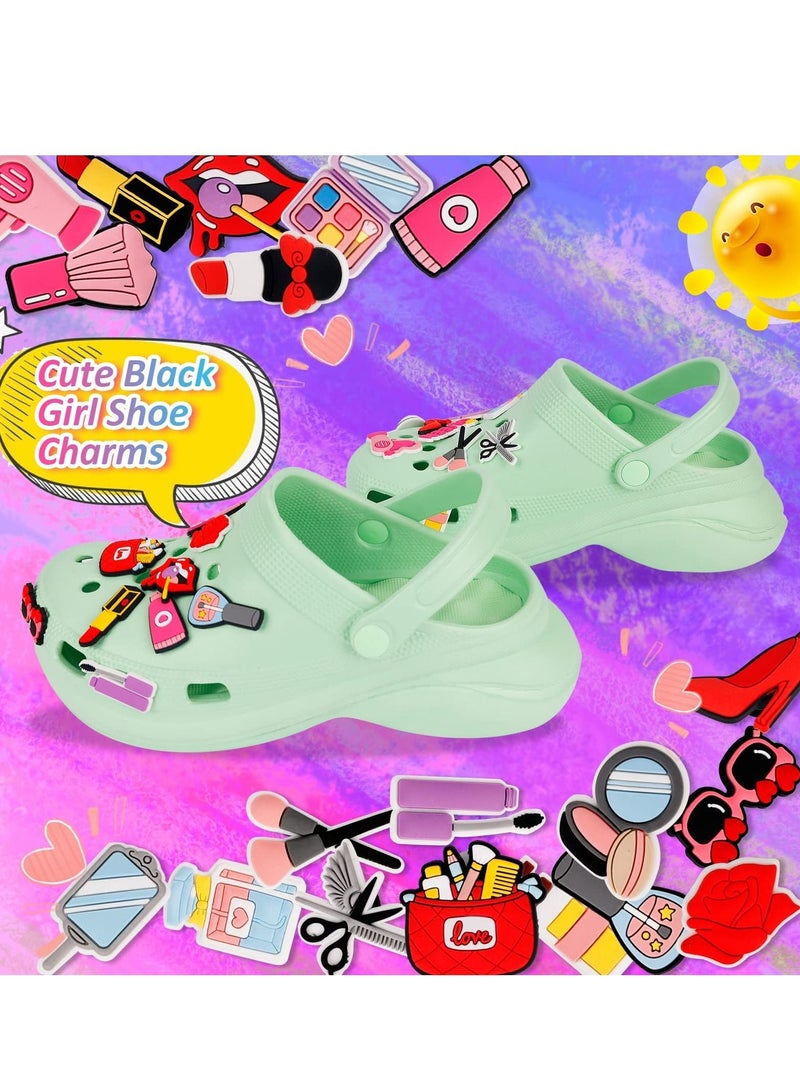 Excefore Shoe Charms for Crocs 26 Pcs Shoe Charms jibbitz for Crocs Shoes Sandals Buckle Party Birthday Gift Croc Charms Bracelet Wristband Decorations for Adult Girls Women Kids - Image 2