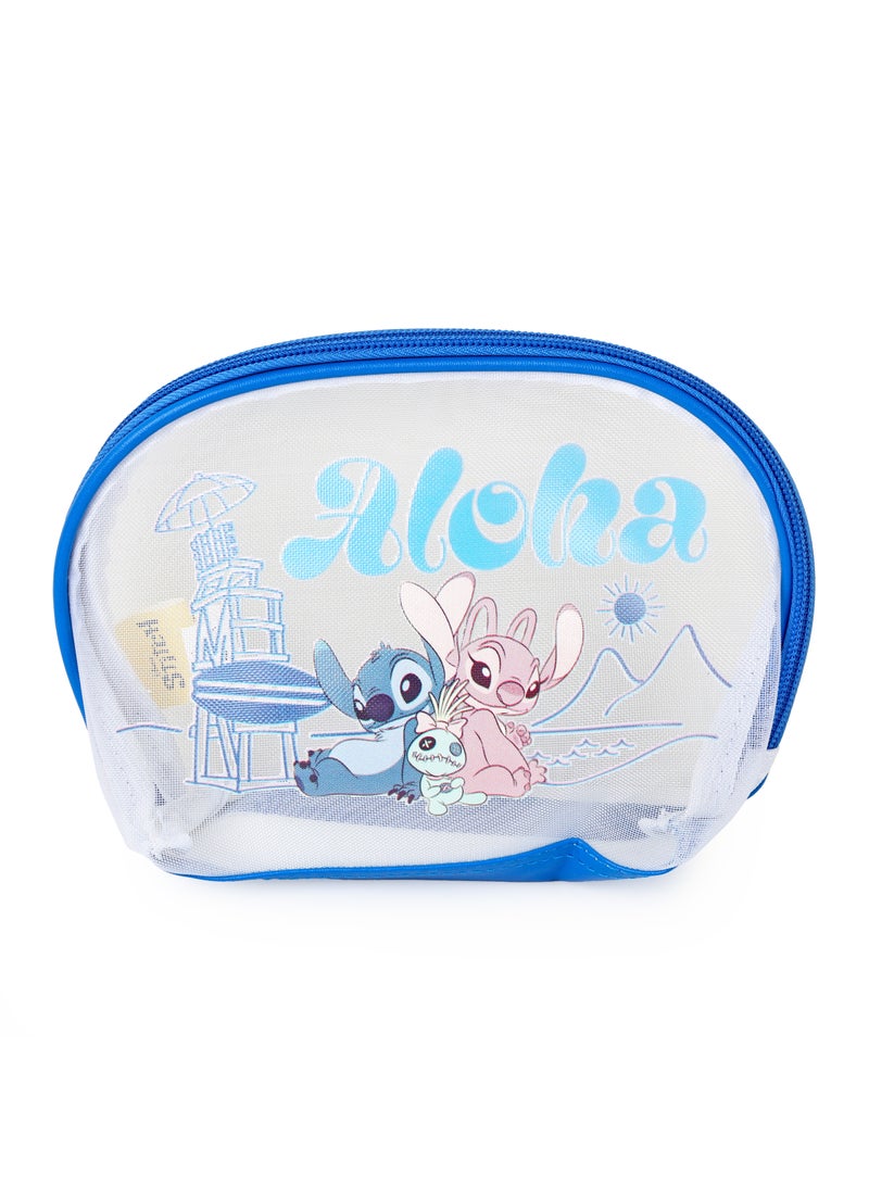 Disney Disney Stitch Mesh Shell Makeup Bag  - Image 1