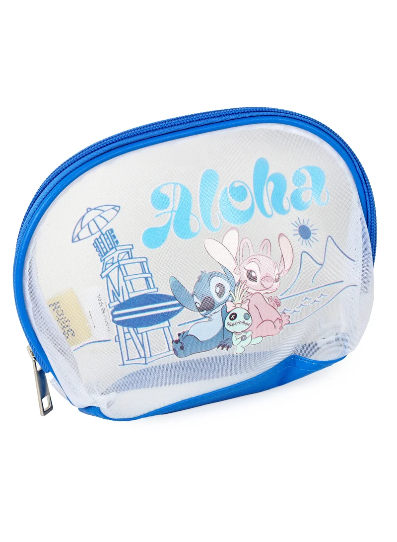 Disney Disney Stitch Mesh Shell Makeup Bag