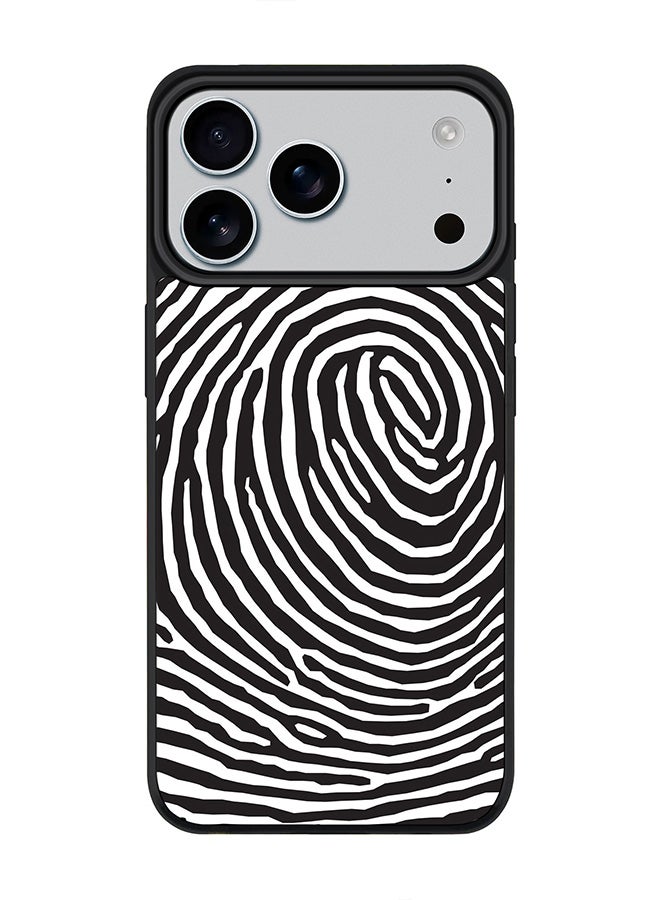 Stylizedd iPhone 17 Pro Max Case, [Compatible with MagSafe] Slim Magnetic cover Phone Case iPhone 17 Pro Max -Finger Prints - Image 1