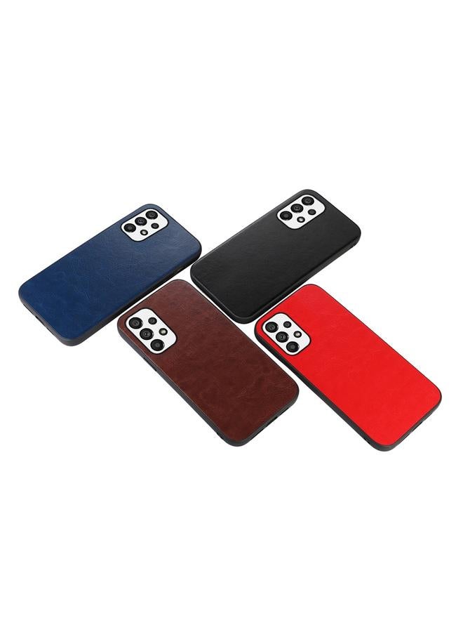 اس-توب جراب لهاتف Samsung Galaxy A53 5G جراب هاتف Crazy Horse Texture PU - Image 4