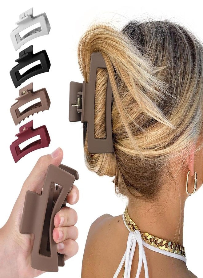 MBKOH Soft Silicone Cloud Hair Claw Clips | Comfortable No-Pull Hair Butterfly Clips | Cloud Hair Clips Soft Silicone Hair Claw | Gentle Grip Hair Buckle for Daily Styling.(Pack Of 1) - Image 1