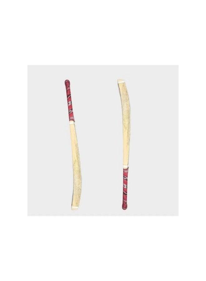 مضرب كريكيت JD – مضرب خفيف الوزن ومتين مناسب للعب الكريكيت بكرة التنس والكريكيت بكرة الشريط، مزود بمقبض مانع للانزلاق. - Image 4