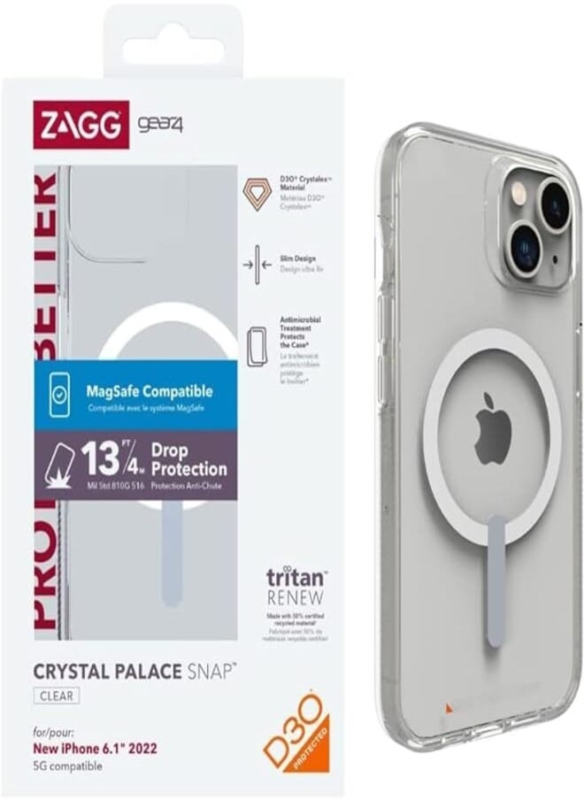 Gear4 702010021 Crystal Palace Snap Case for iPhone 14 Clear - pzsku/ZB3DADFD211F2E44C9962Z/45/_/1716118946/683d9ea7-3d81-4428-b49c-e76bc68637c7