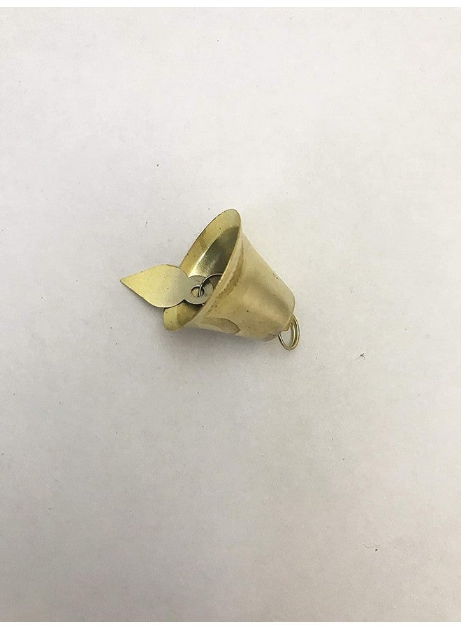 SVDK 50 Pieces Metal Golden Bells Used for Hobby Crafts and Other Craft Works for Decor (1.5cm) - Image 3
