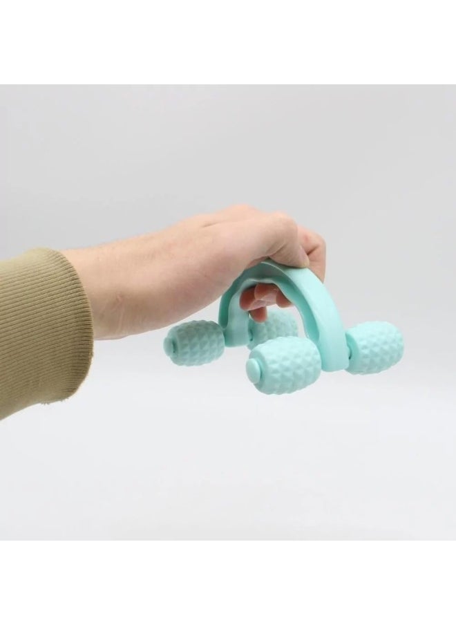 Generic Portable Body Roller Massager, 4 Rollers / Neck and Shoulder Massager  - Image 5