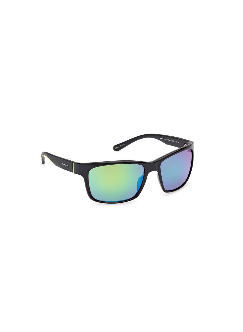 SKECHERS Plastic Square Full Rim Men Polarized Sunglass - Image 3