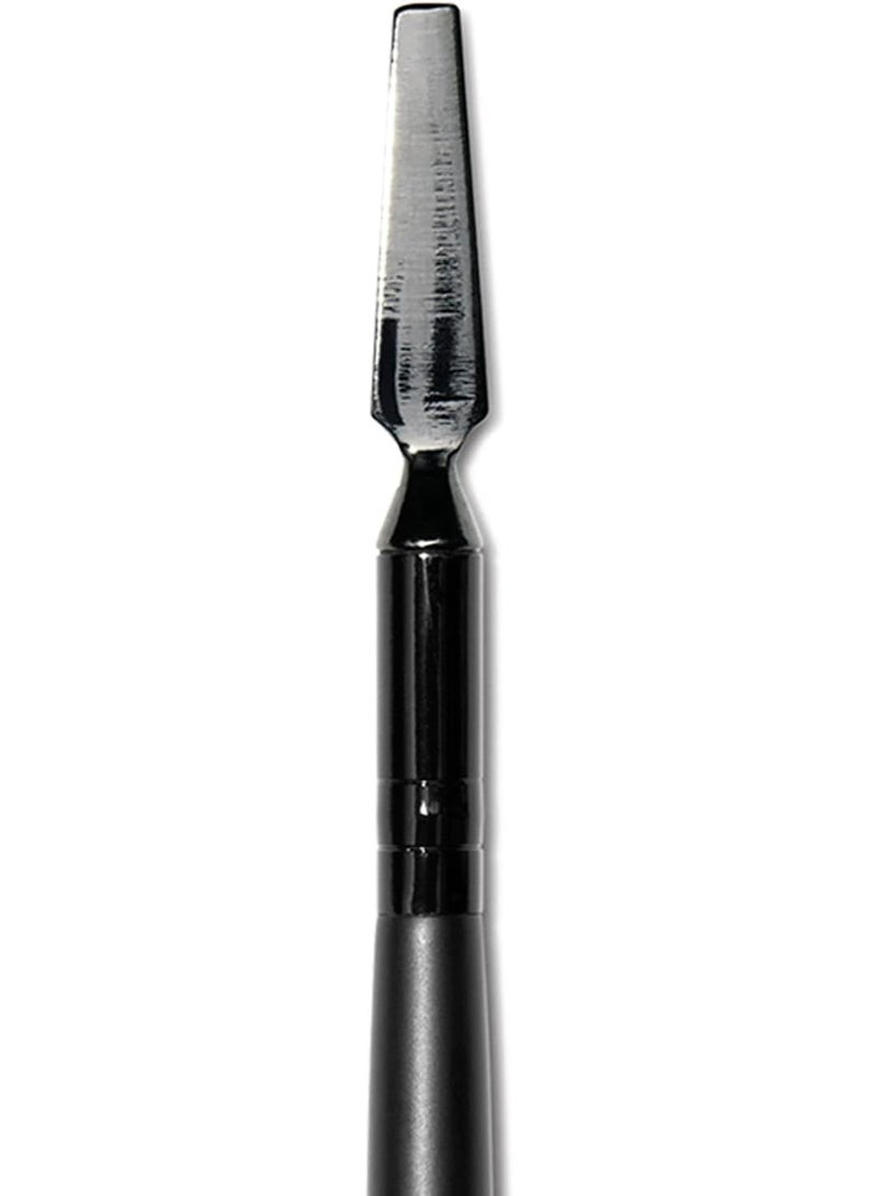 إلف أداة رفع الحواجب من إي إل إف كوزماتيكس، فرشاة حواجب مزدوجة الأطراف للعناية بالحواجب ورفعها ووضع شمع الحواجب، تمنح مظهرًا ناعمًا ومنفوشًا، لون أسود - Image 2