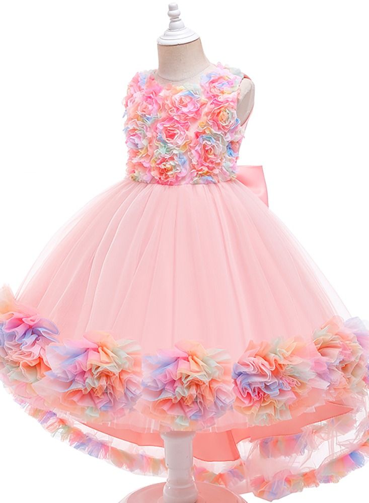 Loquat Train floral Princess Dress  - Image 3