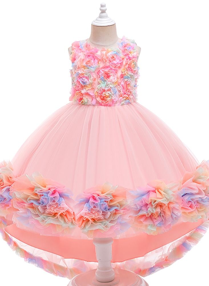 Loquat Train floral Princess Dress  - Image 1