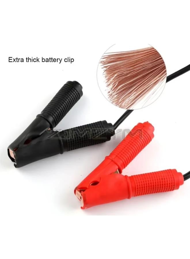 Generic 12v Portable Automatic High Pressure Car Inflator Full Metal Double Cylinder Car Wheel Quick Inflation RY-102-6  - Image 4