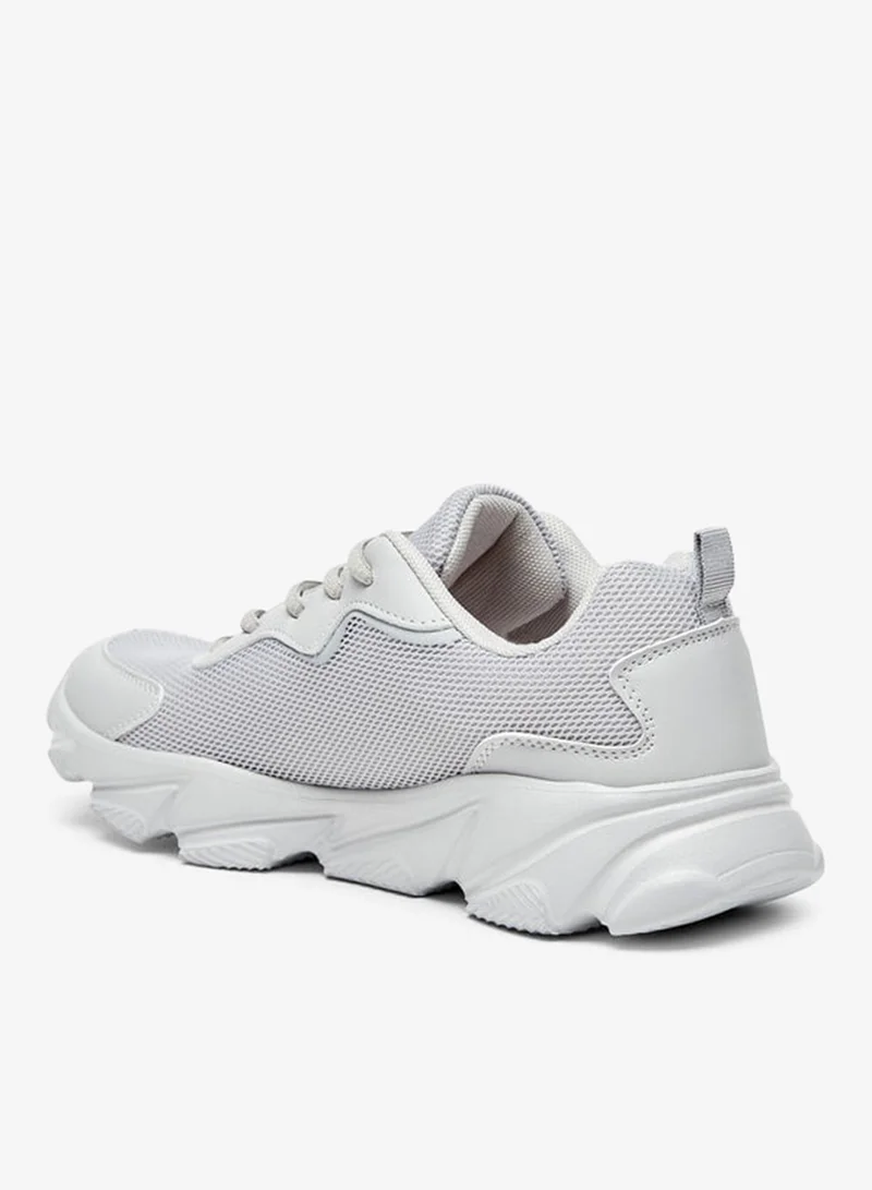 Oaklan by Shoexpress Textured Lace-Up Sports Shoes