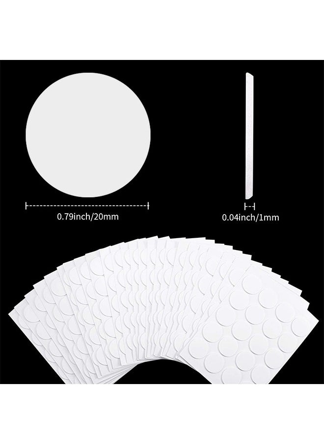 HY 600 Pieces Candle Wick Stickers, Wax Stickers Candle Wick Glue Heatproof Glue Adhere Steady in Hot Wax Double-Sided Stickers for Candle Making  - Image 2
