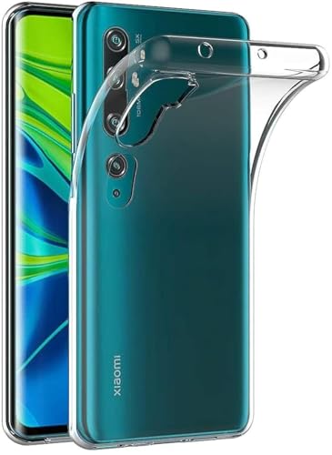 MaiJin Case for Xiaomi Mi Note 10 / Mi Note10 Pro/Mi CC9 Pro (6.47 inch) Soft TPU Rubber Gel Bumper Transparent Back Cover - Image 1