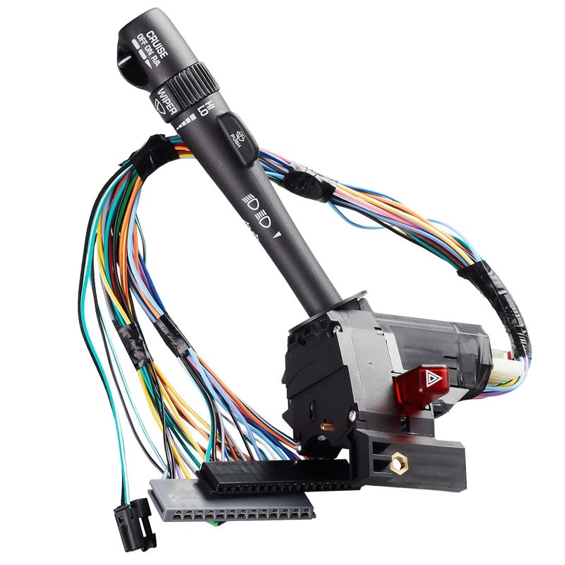 SOAESCN 26100839 Turn Signal Switch for 1999-2002 Chevy & GMC Models - Includes Cruise Control and Windshield Wiper Functions - Image 3
