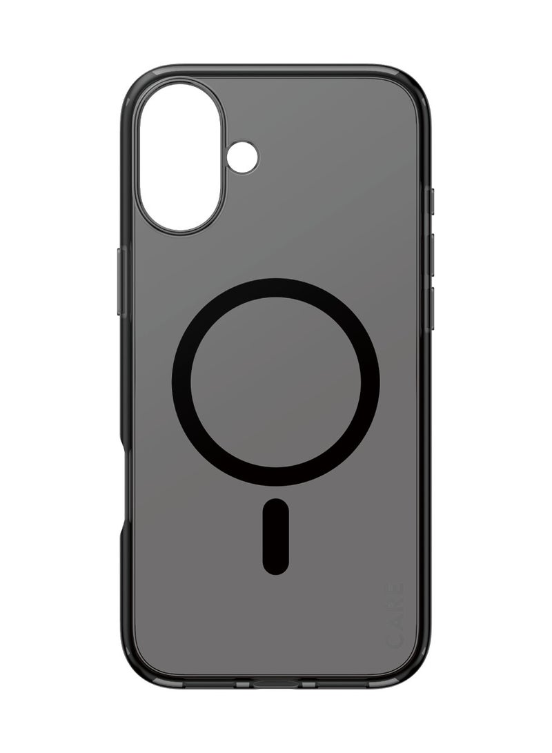 PanzerGlass حافظة هاتف CARE من PanzerGlass® Smokey MagSafe لهاتف Apple iPhone 16 Plus، مختبرة للسقوط من ارتفاع 4.8م، مصنوعة من البلاستيك المعاد تدويره، ضمان ضد الاصفرار، حماية معززة للكاميرا - Image 4