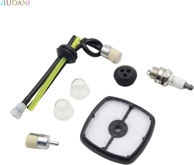JIUDANI طقم إعادة طاقة كامل وضبط متوافق مع جهاز تشذيب Echo ES-250 PB-250 PB-250LN مع فلتر هواء، وحلقة خزان الوقود، والمزيد - يحل محل رقم القطعة 90152y - Image 3