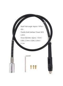 UPTODATETOOLS UPTODATETOOLS 42 Extension Corded Grinding Electric Flex Flexible Shaft Rotary Tool for Power Rotary WITH 3PCS CHUCKS 15mm 23mm 32mm  - Image 2