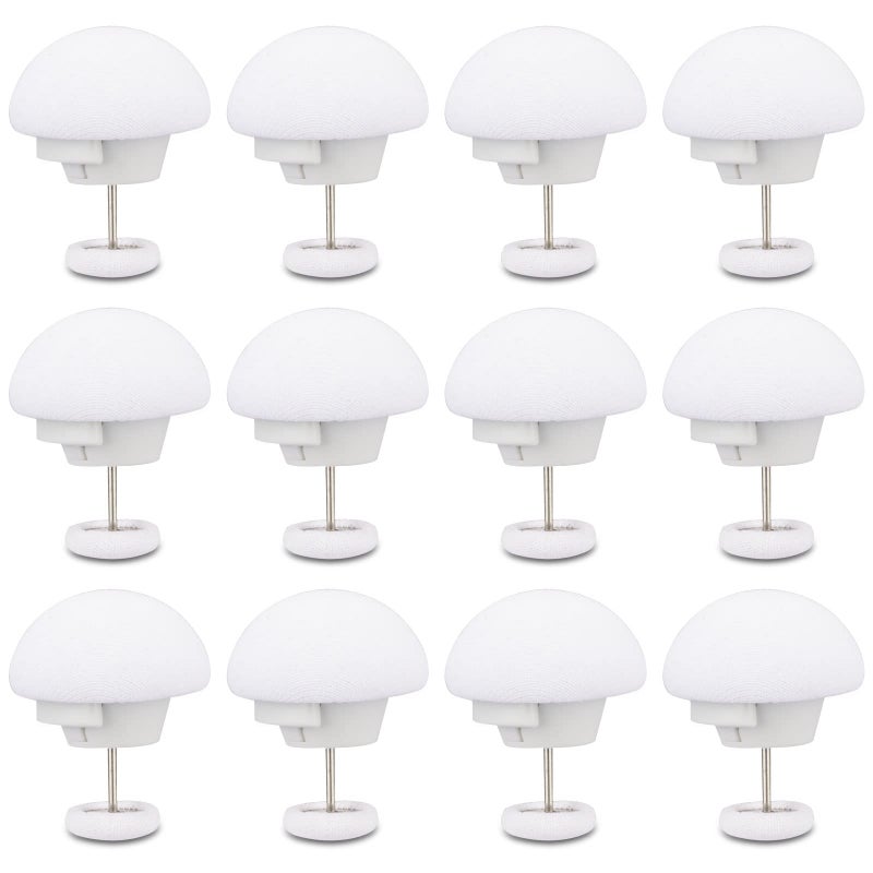 Potanro Potanro Duvet Cover Clips 12 Pcs Duvet Pins Comfortable Duvet Holder Clips Duvet Button Fasteners Keeps Comforter from ShiftingWhite 
