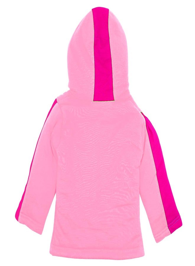 Kidbee Baby Winter Jackets/Sweatshirt/Sweater/Hoodies for Boys & Girls with Hood and Zipper (IN, Age, 12 Months, 24 Months, Regular, Pink) - Image 2