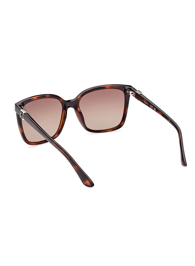 GUESS GU7865 52H Sunglasses 100% UV Protected Brown Square For Women - Image 3