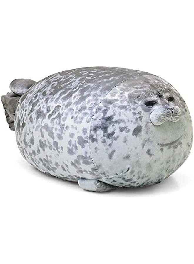 Large 60cm Chubby Blob Seal Pillow - Adorable Ocean Animal Plush Toy - Image 1