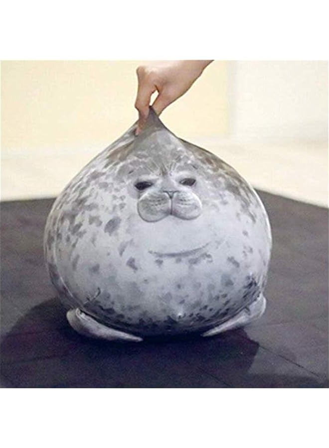 Large 60cm Chubby Blob Seal Pillow - Adorable Ocean Animal Plush Toy - Image 5