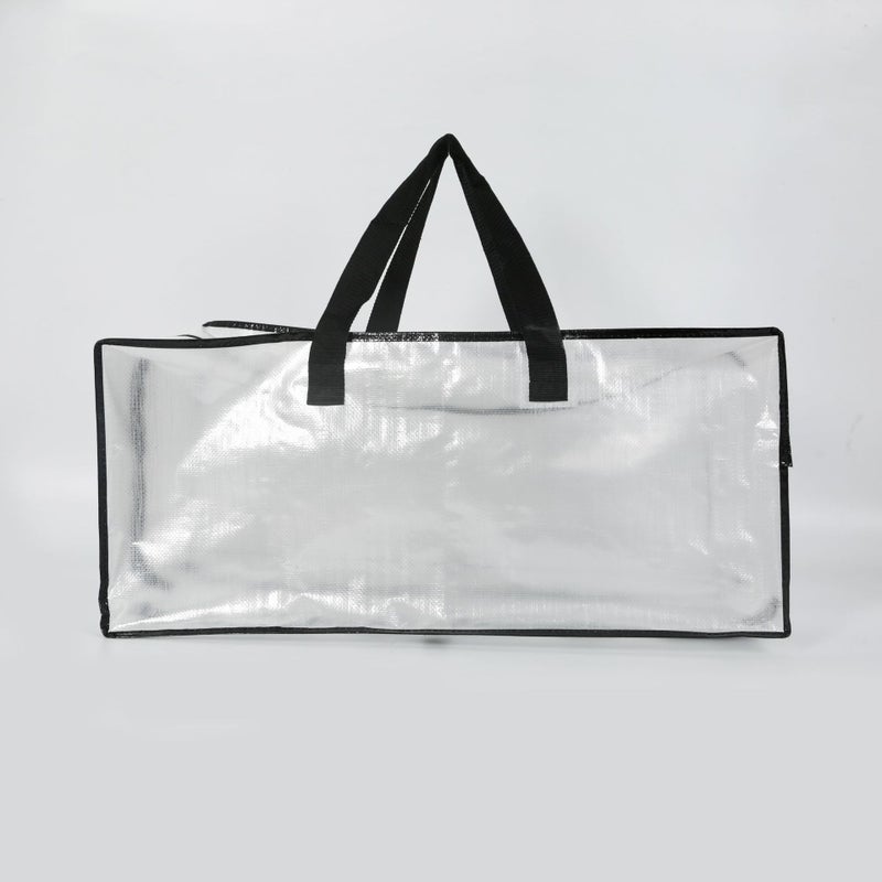 Large Capacity Folding Storage Bag Black pp - Image 2