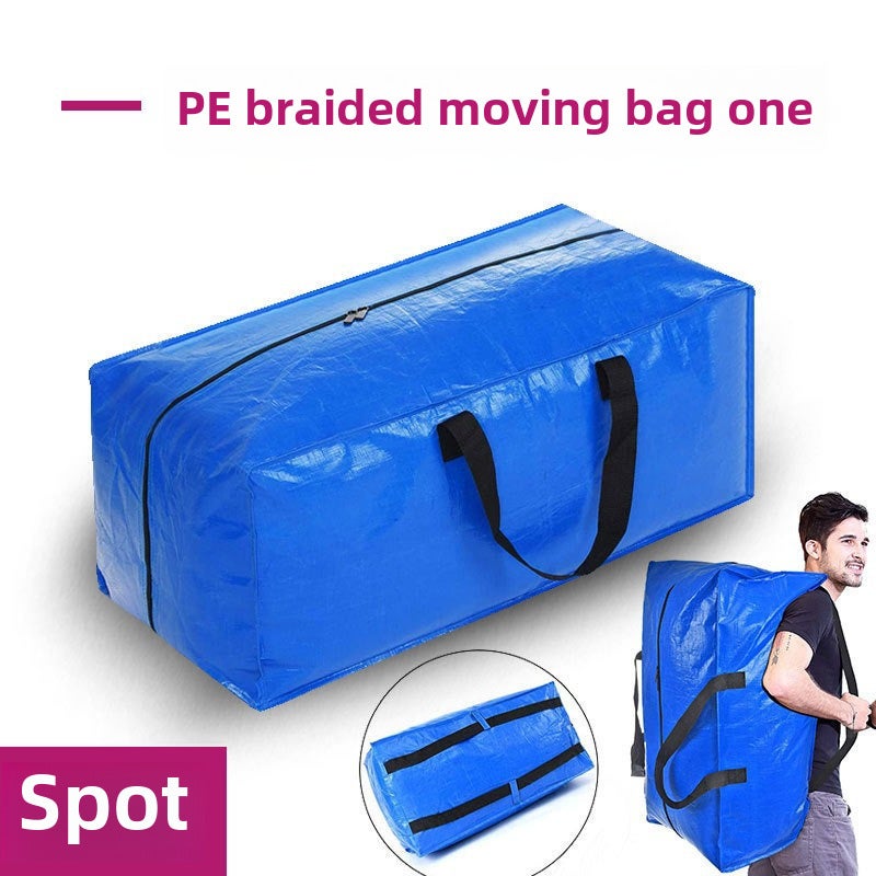 Large Capacity Folding Storage Bag Black pp - Image 4
