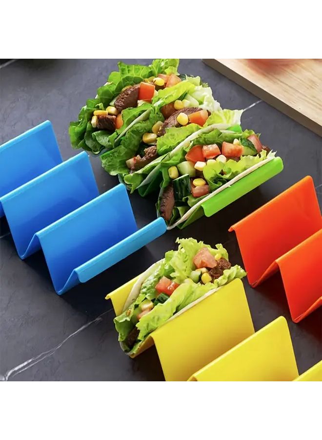 رف كعك الذرة الصفراء متعدد الوظائف قابلة لإعادة الاستخدام مقاومة للتجعد قابلة للغسيل مادة البولي بروبيلين للطهي والشواء وتناول الطعام - Image 4