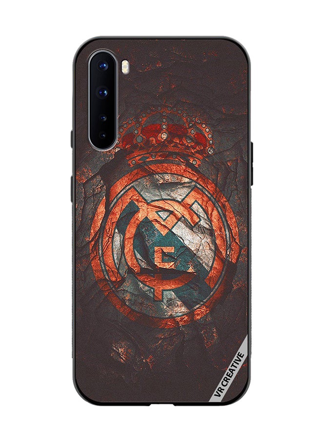 VR CREATIVE Protective Case Cover For OnePlus Nord Real Madrid Cake Design Multicolour - Image 1