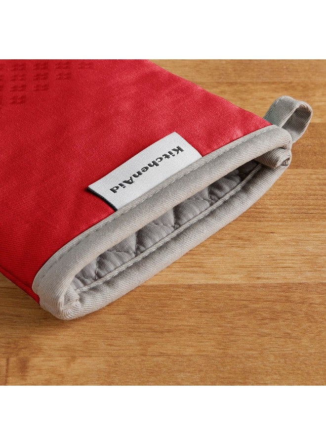 KitchenAid Asteroid Oven Mitt Set, 7"x12.5", Fire Red, 2 Piece - Image 4