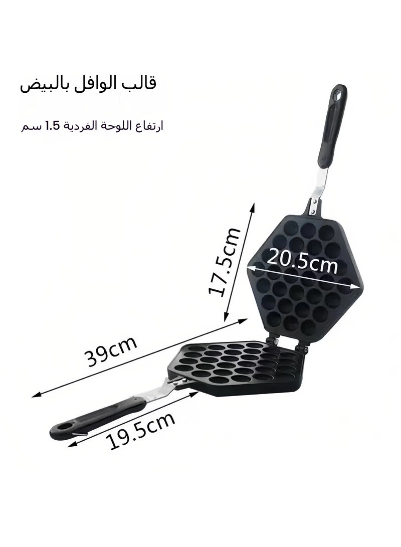 general 30-hole household egg machine mold household cake machine bread machine non-stick baking machine baking pan - Image 2